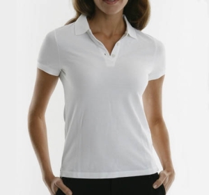 Natural Sustainable 100% Certified Organic Fabric Collared T-Shirt for Women